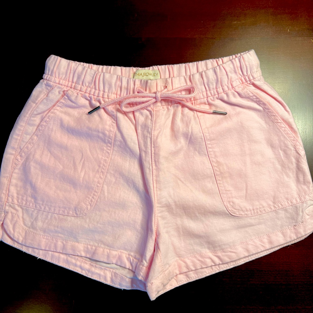 Cynthia Rowley Linen Shorts Sz XS